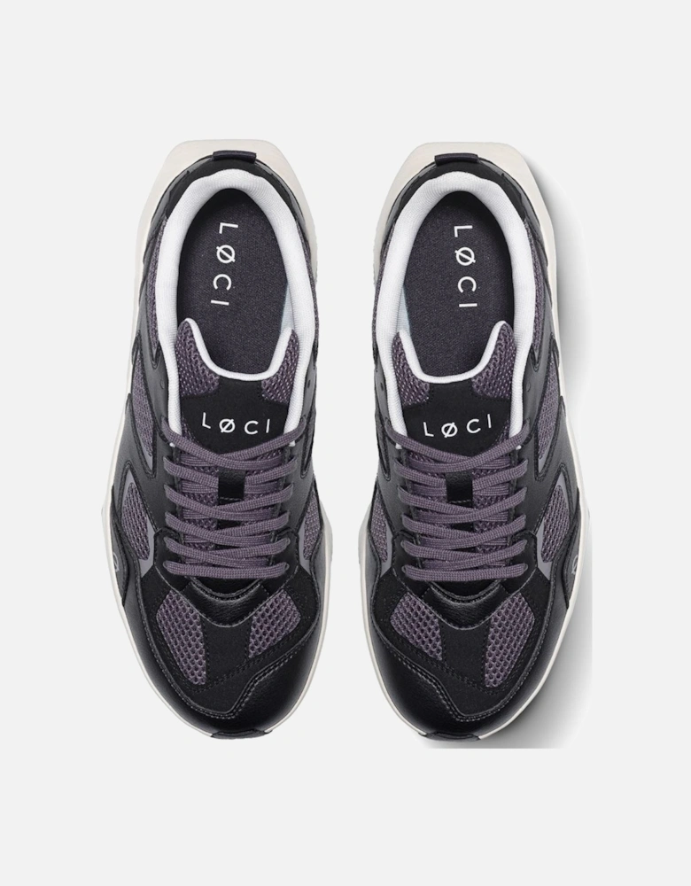 VØLT Black/Grey Trainers