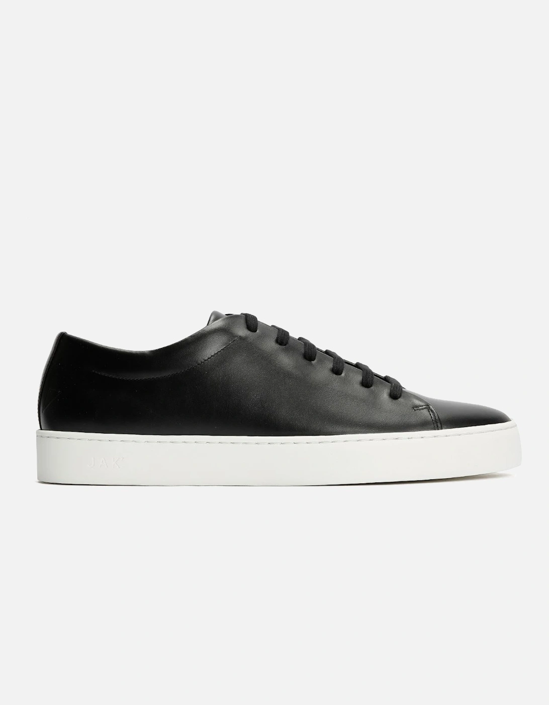 Royal Leather Men's Black Trainers