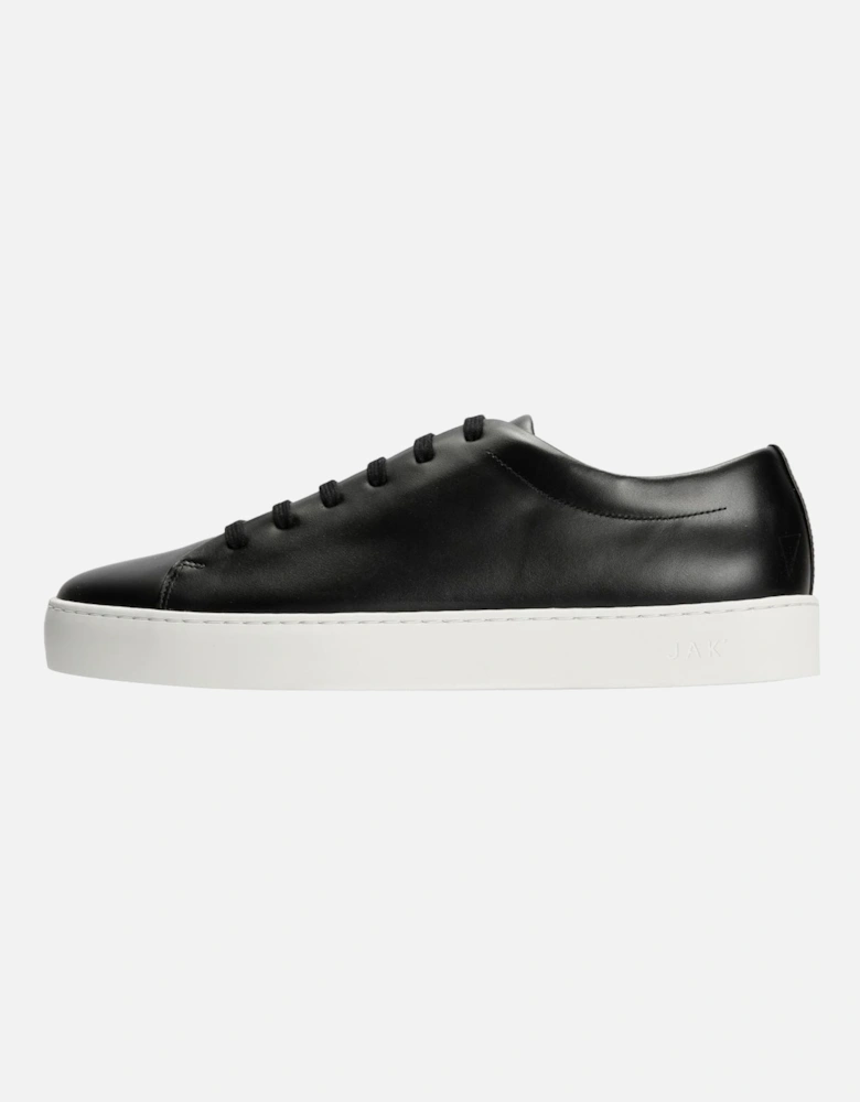 Royal Leather Men's Black Trainers