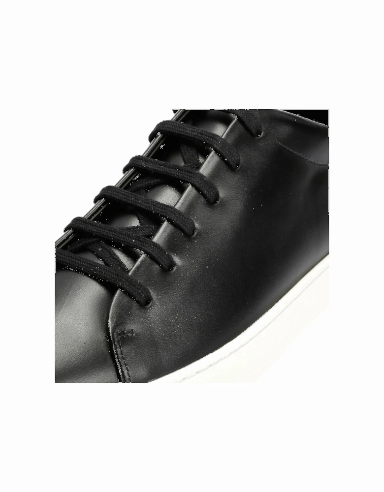 Royal Leather Men's Black Trainers