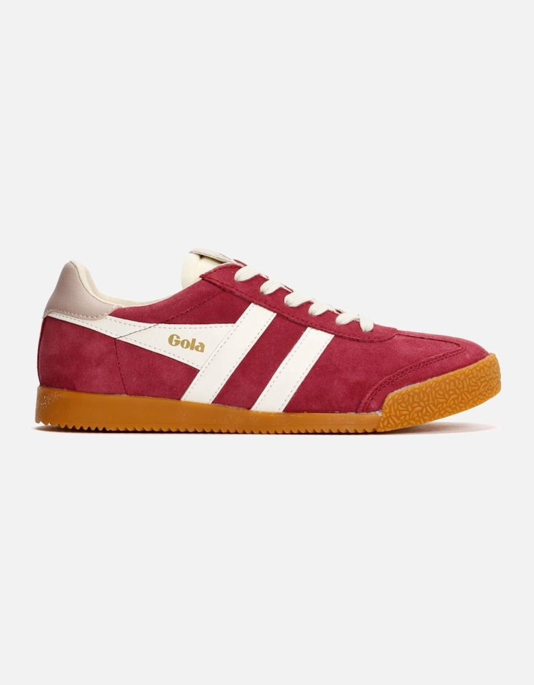 Elan Suede Women's Cerise/Off White/Chalk Pink Trainers