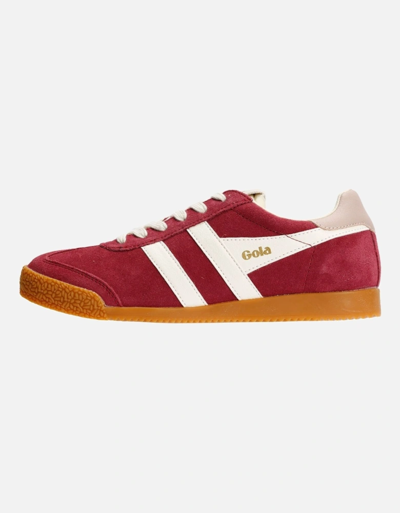 Elan Suede Women's Cerise/Off White/Chalk Pink Trainers