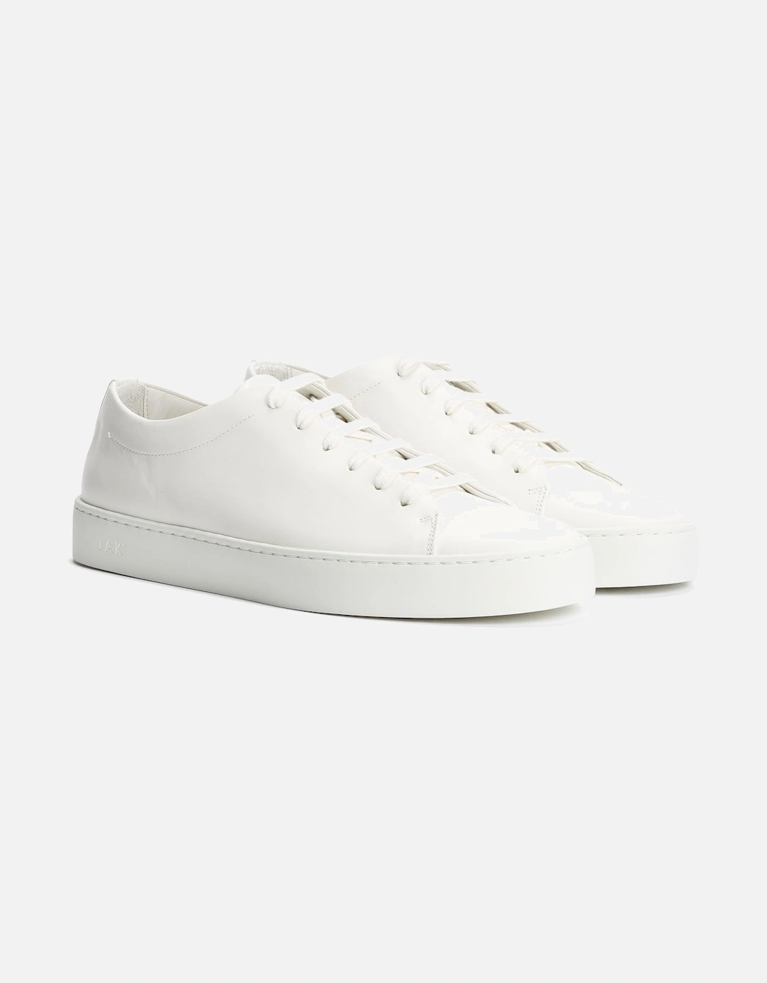 Royal Leather Men's White Trainers, 9 of 8