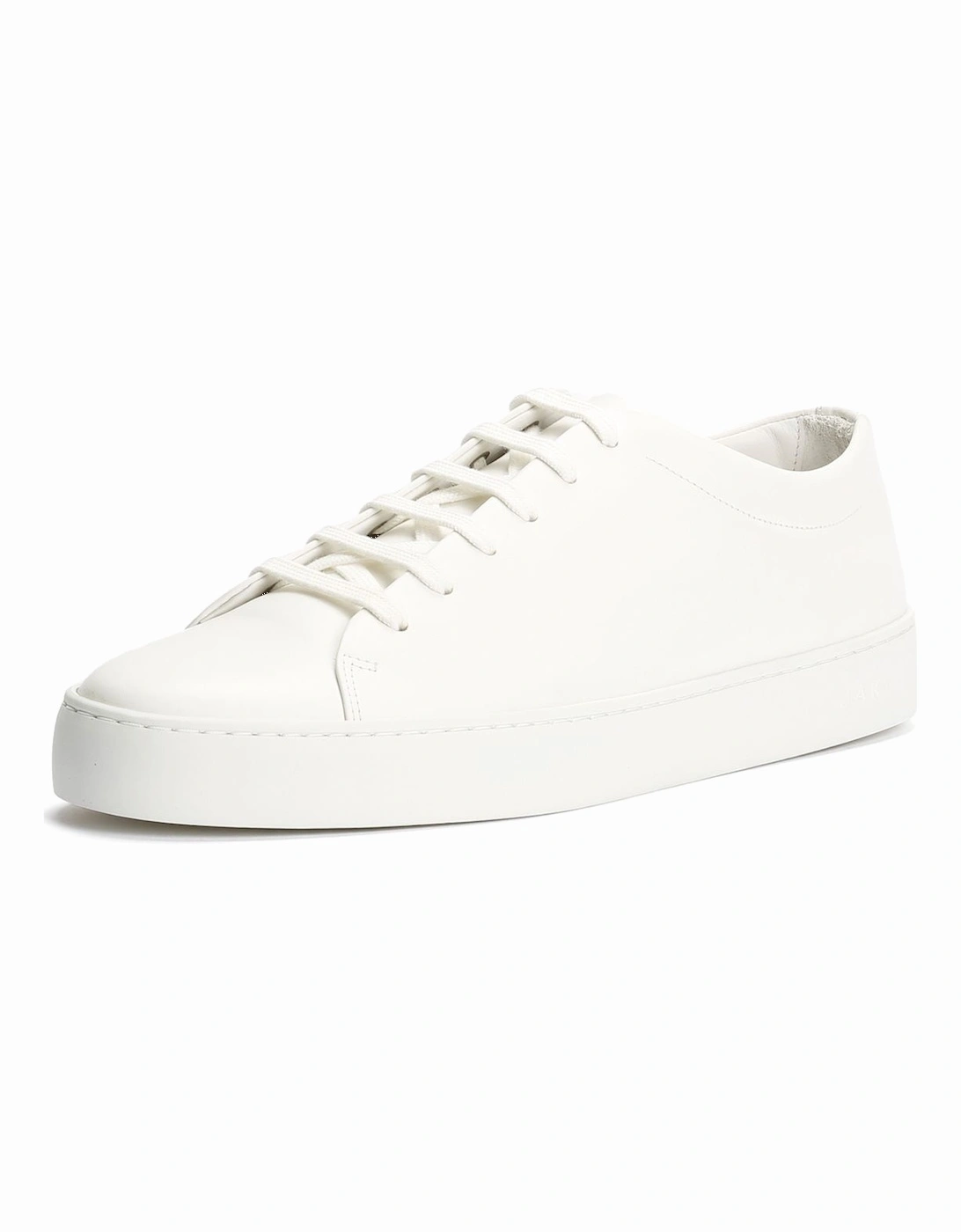 Royal Leather Men's White Trainers