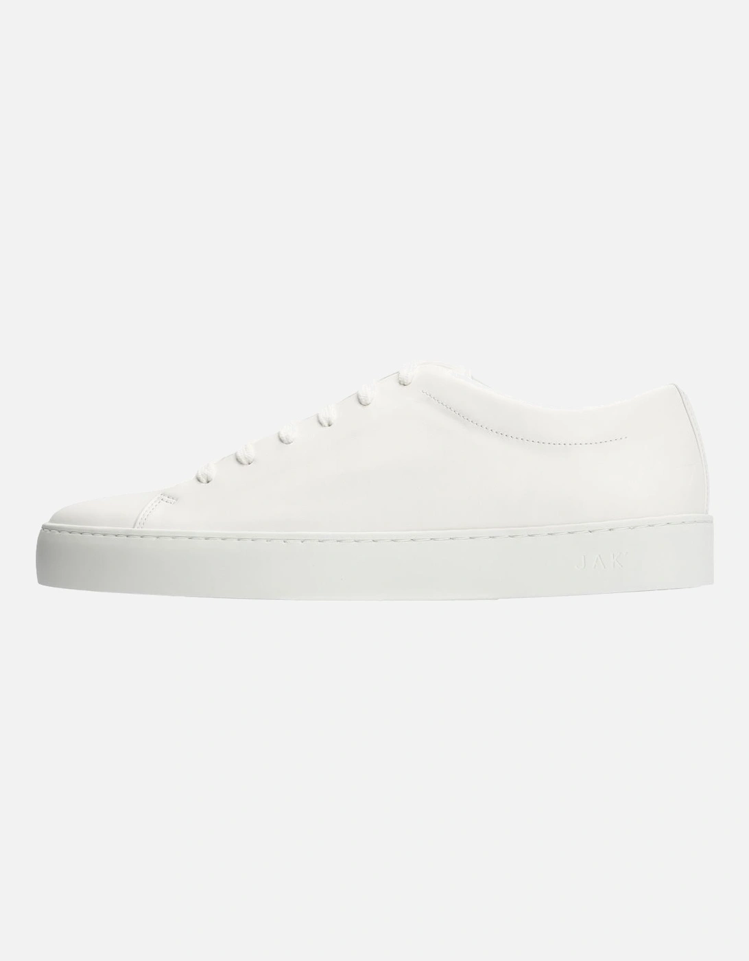 Royal Leather Men's White Trainers