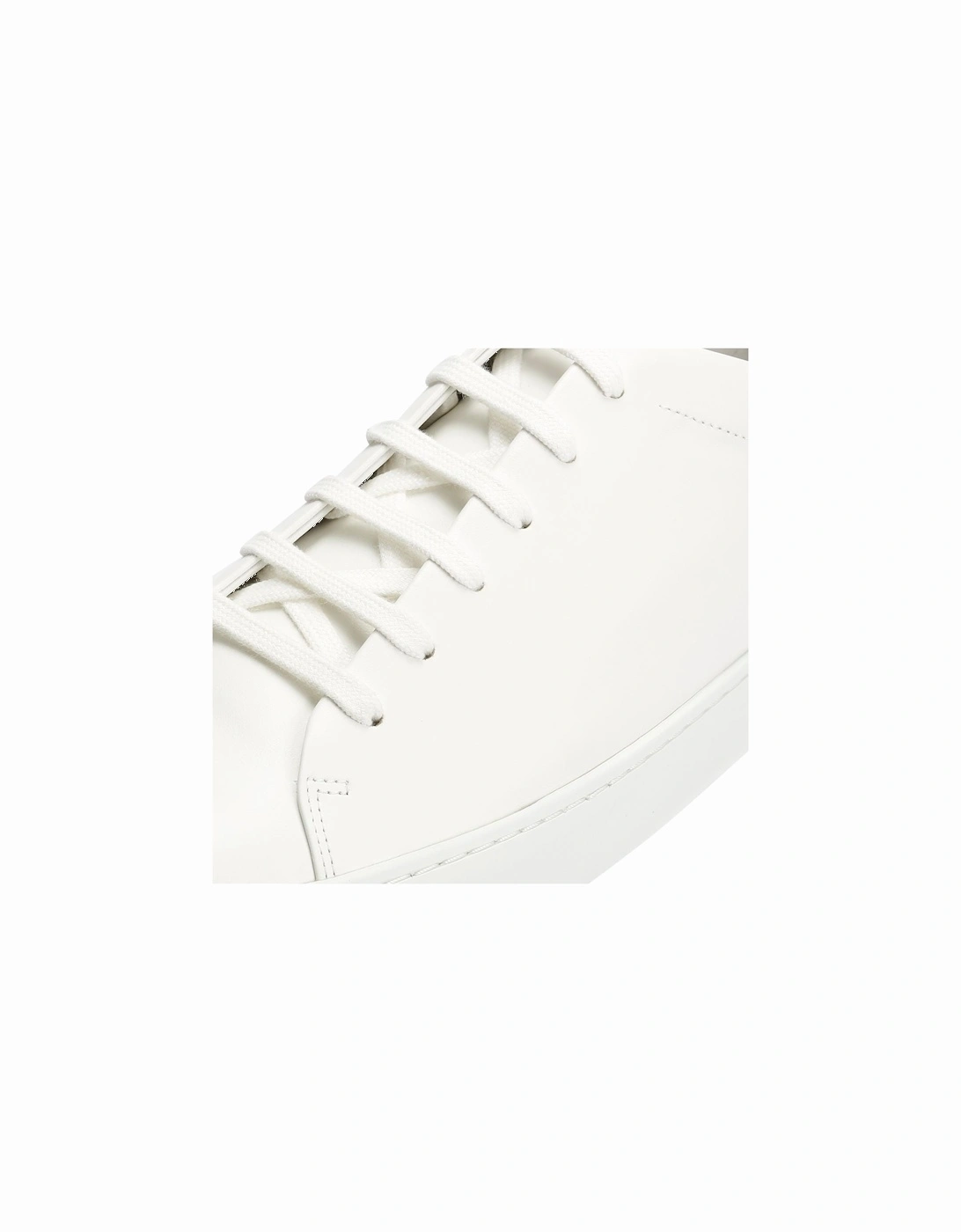 Royal Leather Men's White Trainers