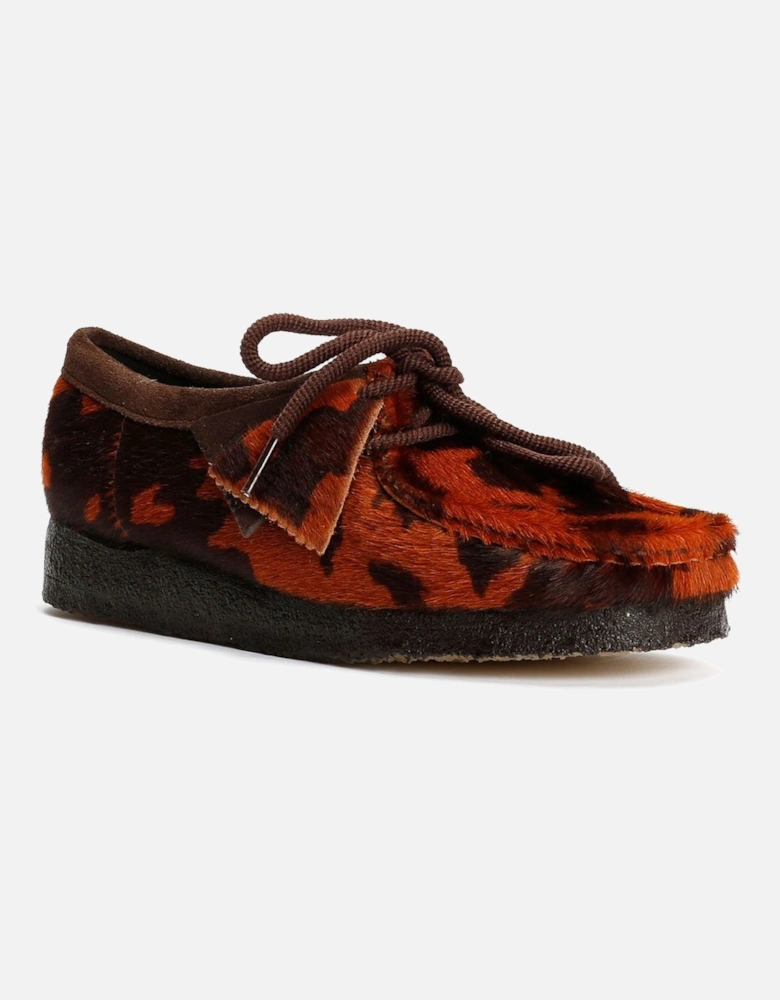 Originals Wallabee Women's Brown Cow Print Shoes