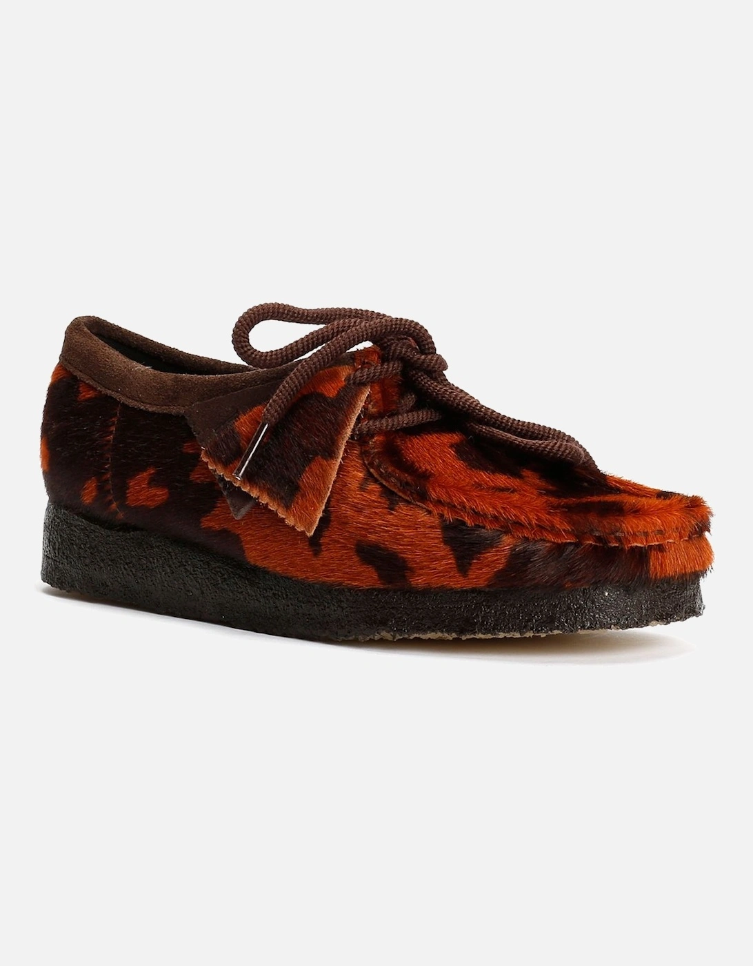 Originals Wallabee Women's Brown Cow Print Shoes