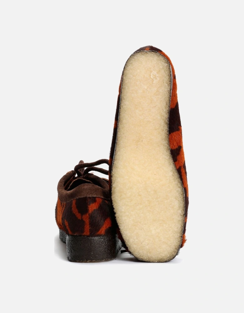 Originals Wallabee Women's Brown Cow Print Shoes