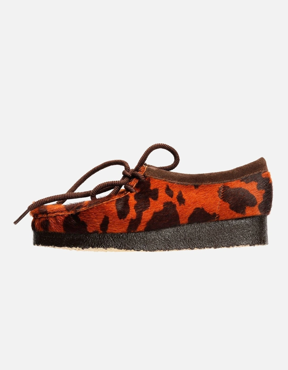 Originals Wallabee Women's Brown Cow Print Shoes