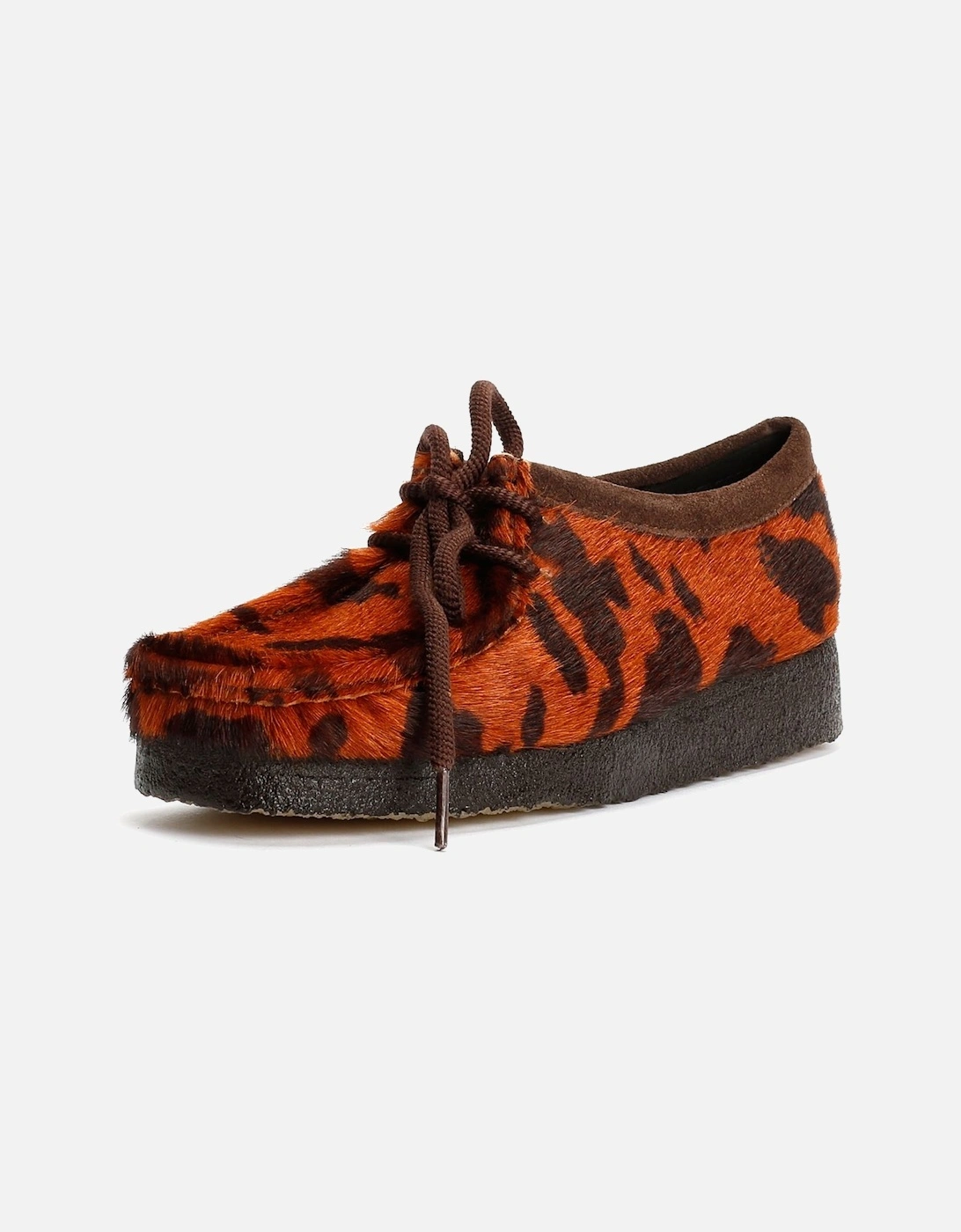 Originals Wallabee Women's Brown Cow Print Shoes