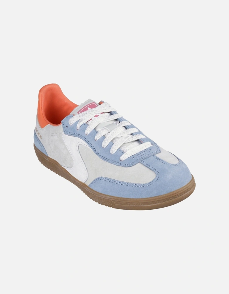 Hotshot For The Win Leather Women's Light Blue/Multi Trainers