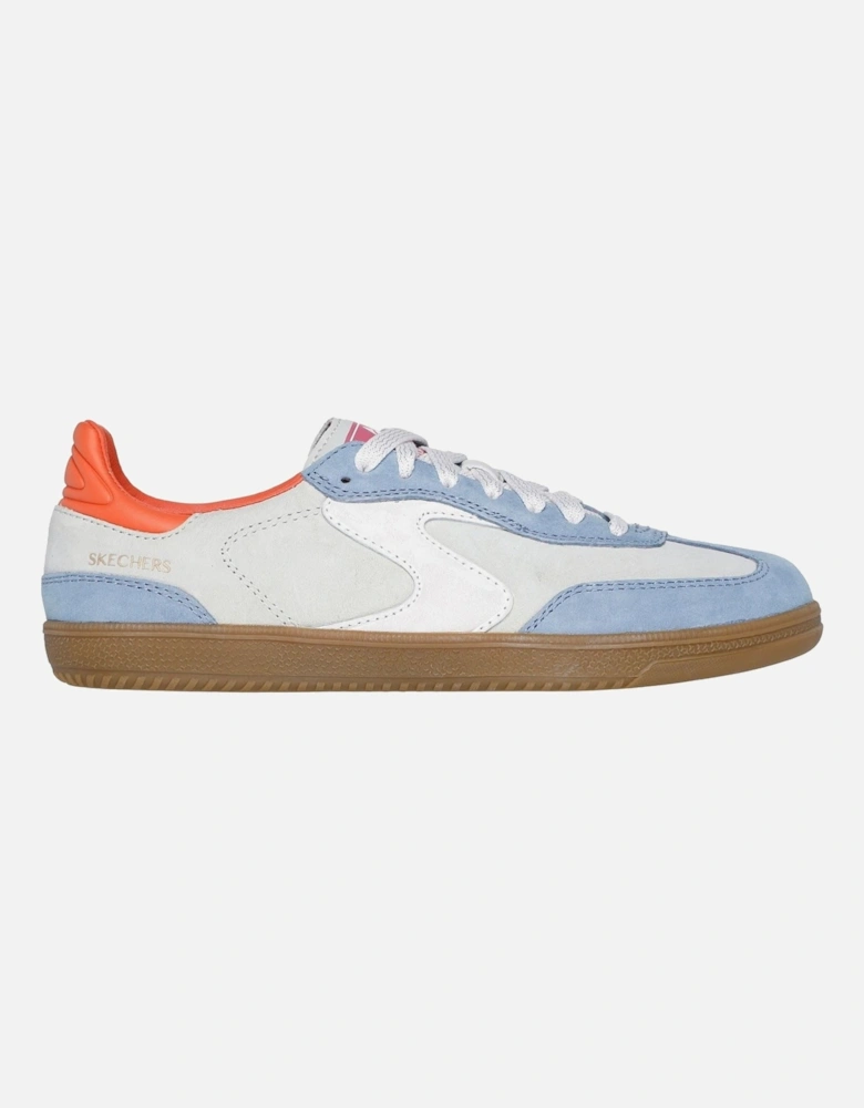 Hotshot For The Win Leather Women's Light Blue/Multi Trainers
