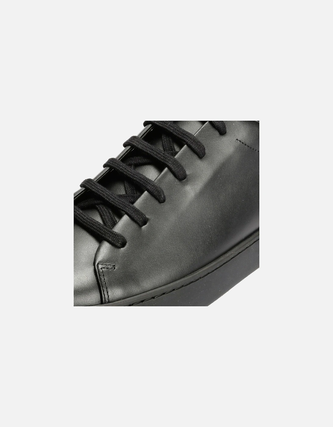 Royal Leather Men's All Black Trainers