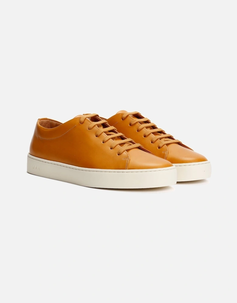 Royal Leather Men's Tan Trainers