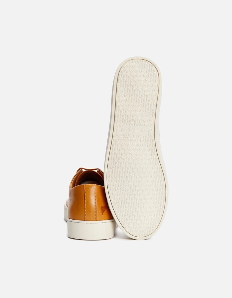 Royal Leather Men's Tan Trainers