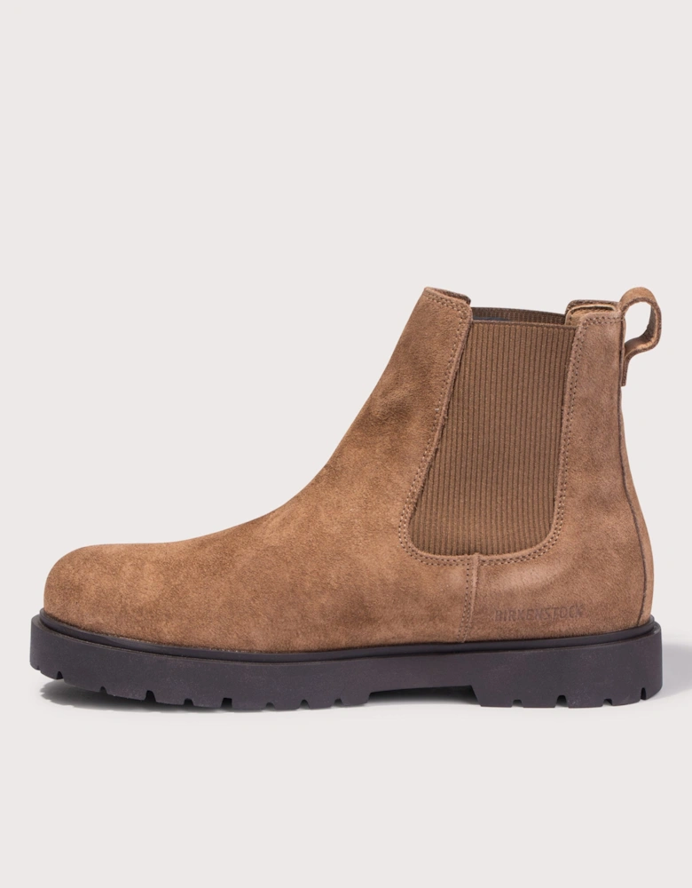 Highwood Slip On Suede Leather Boots