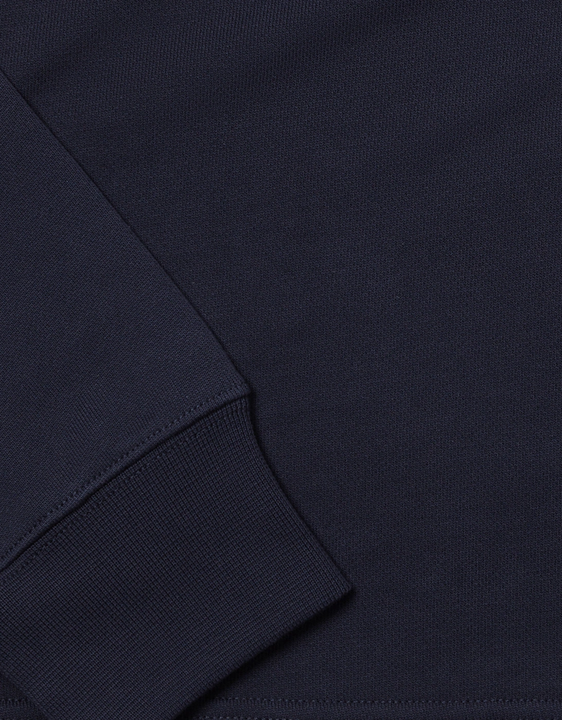 Curator Collared Sweatshirt Dark Ink