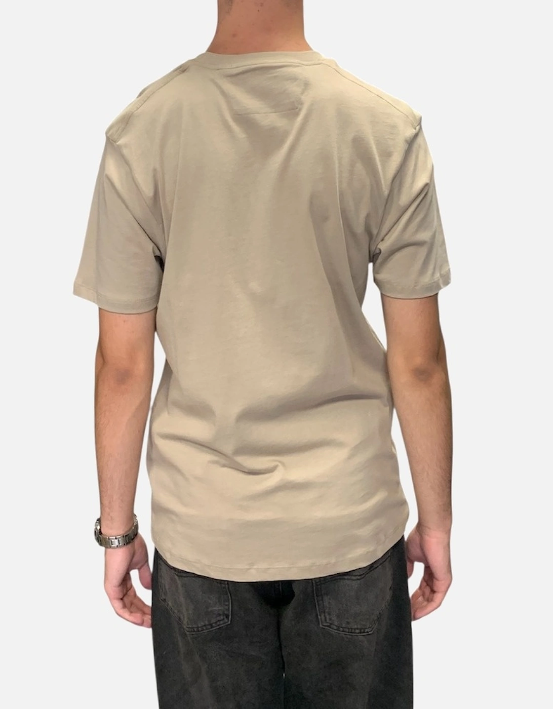 Large Graphic Logo T-Shirt - Cobblestone