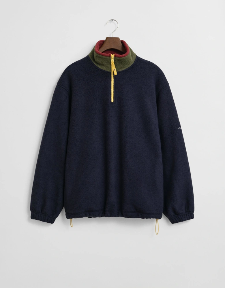 Mens Color-Block Fleece - 433 Evening Blue