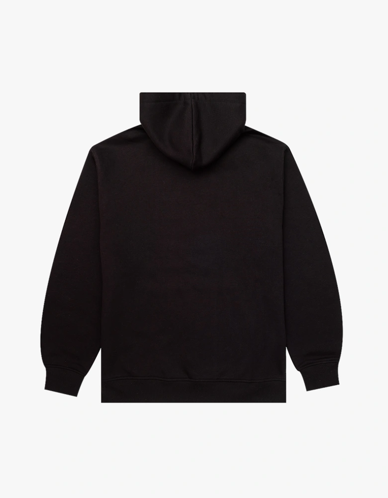 Black Demi Zip Hoodie