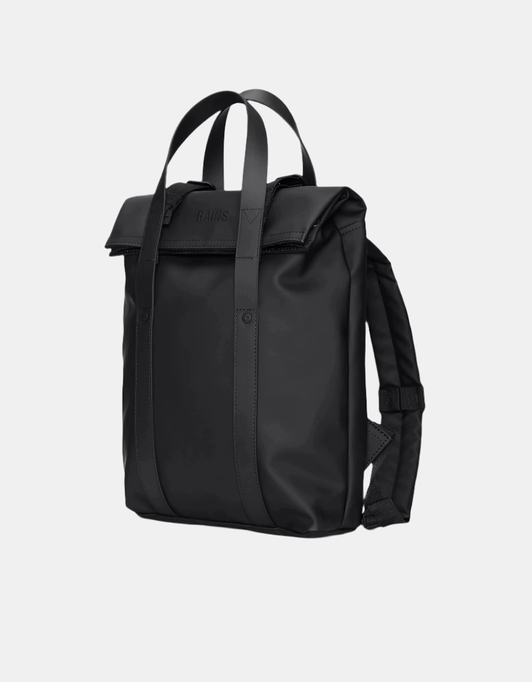 Rains Women's Black 2 Way Tote Backpack Mini - 01 - Size: One Size