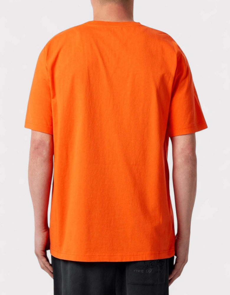 CTNMB Logo T Shirt Orange