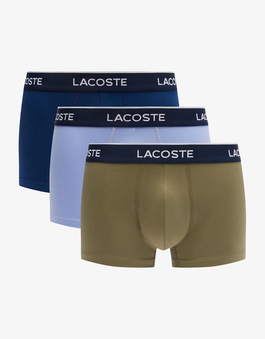 3-Pack of Mens Trunks - Olive/Delphinium-Methylene 93I, 2 of 1