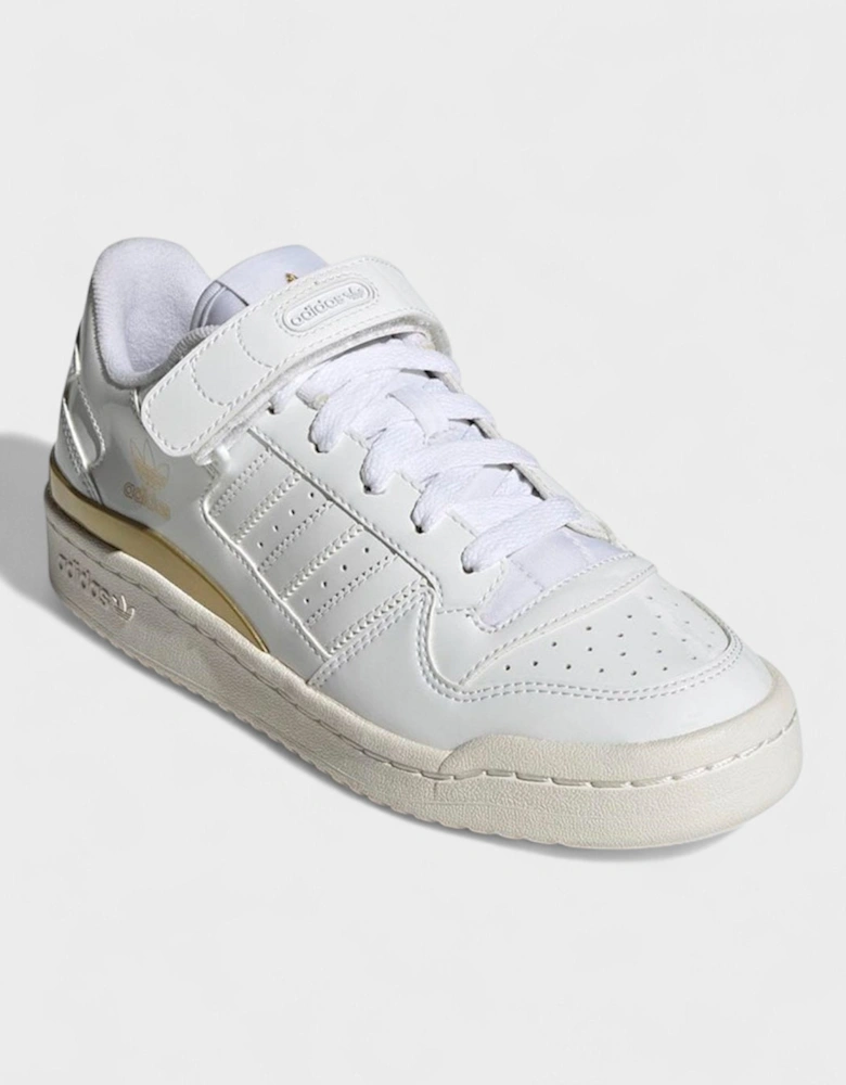 Forum Low White Matte Gold