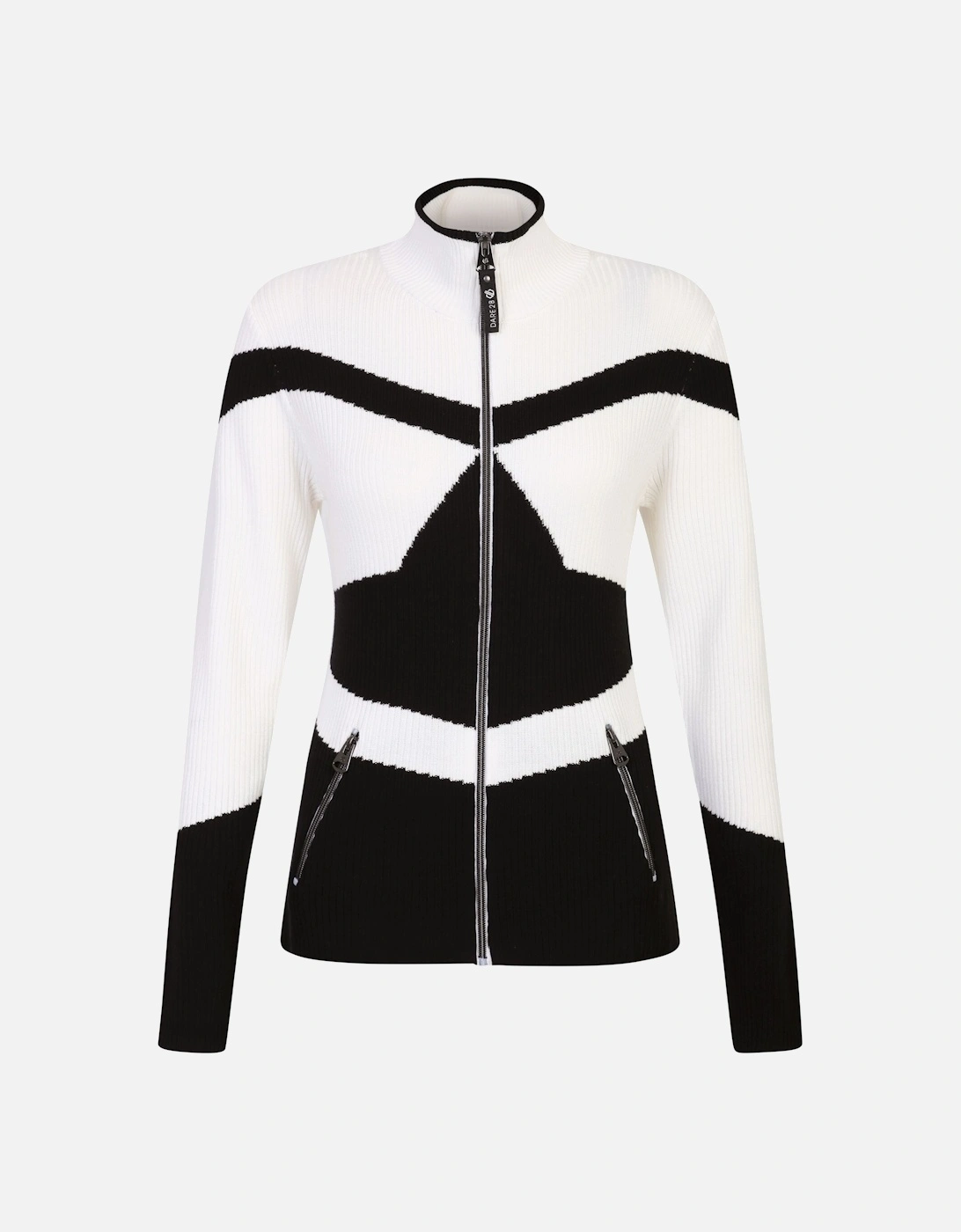 Womens/Ladies Rocker Zip Sweater Top, 6 of 5