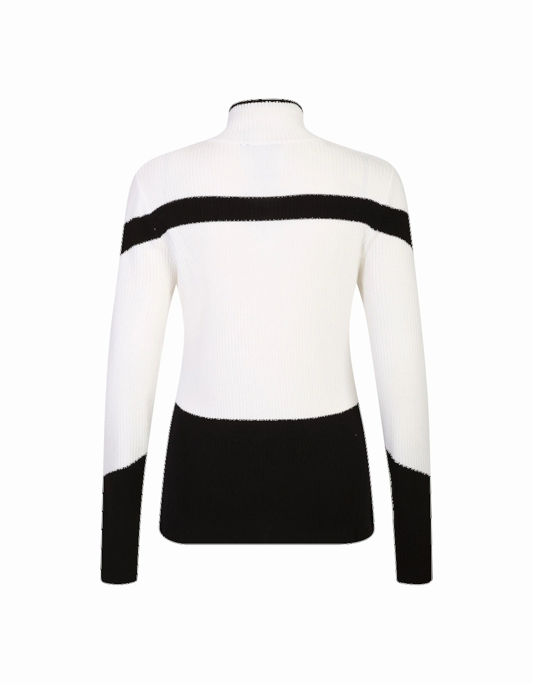 Womens/Ladies Rocker Zip Sweater Top