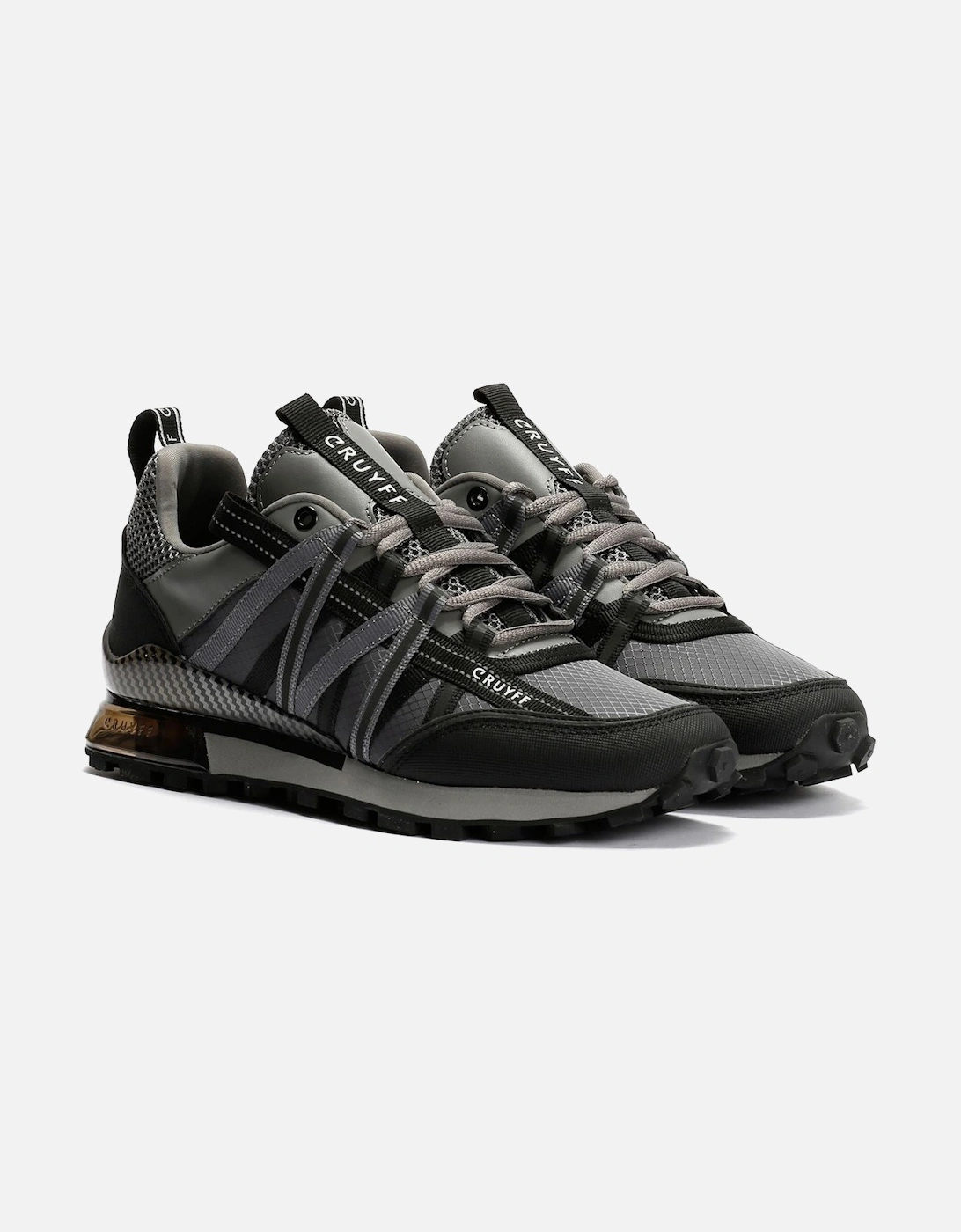 Fearia Men's Mid Grey Trainers, 9 of 8