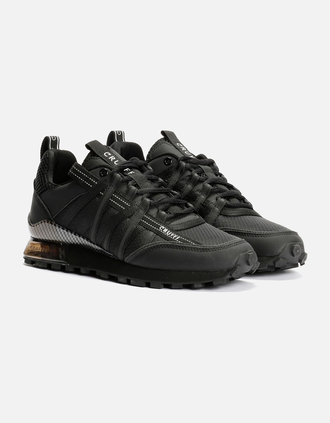 Fearia Men's Black Trainers, 9 of 8