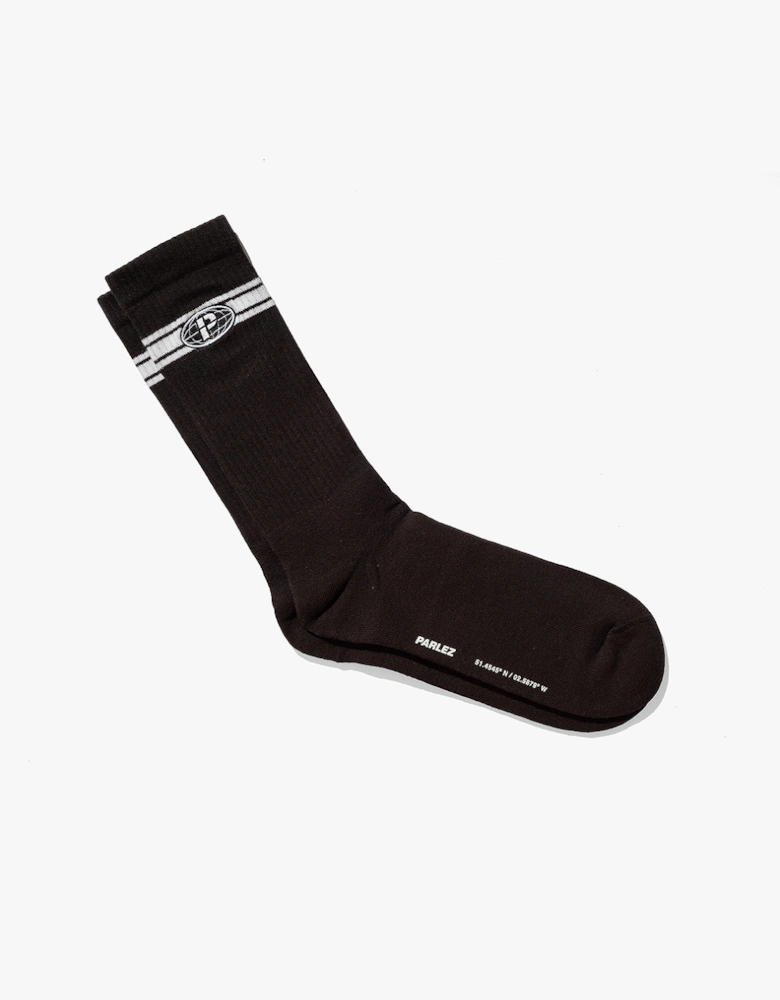 Black Globe Socks