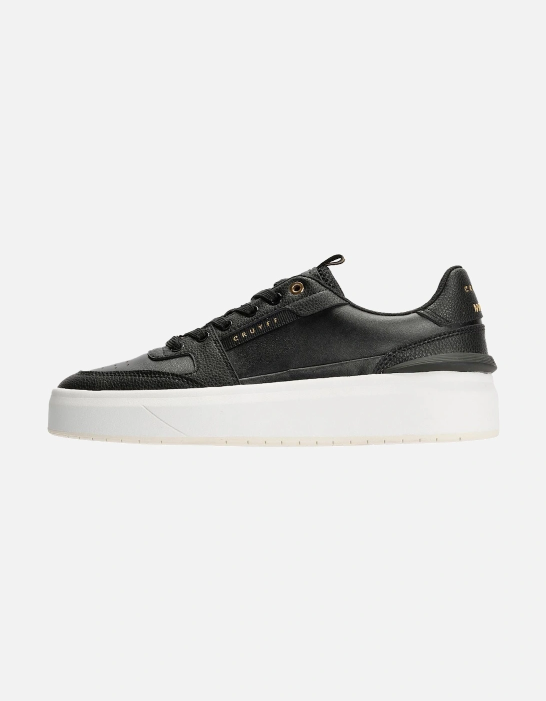 Endorsed Tennis Leather Men's Black/White Trainers