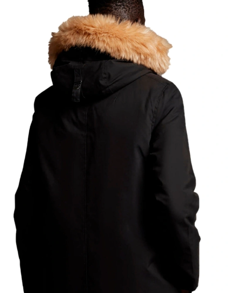Lyle & Scott Winter Weight Microfleece Black Jacket