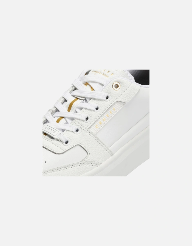 Endorsed Tennis Leather Men's White Trainers
