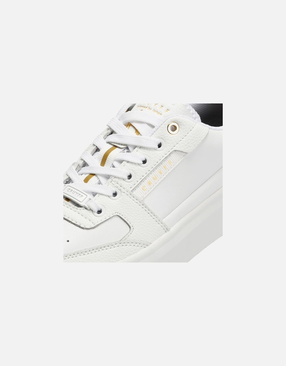 Endorsed Tennis Leather Men's White Trainers