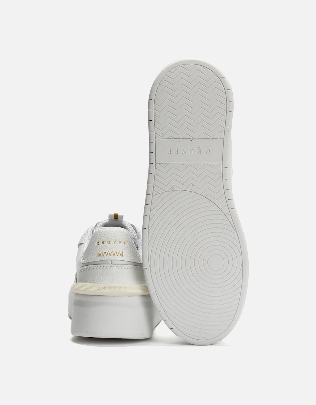 Endorsed Tennis Leather Men's White Trainers
