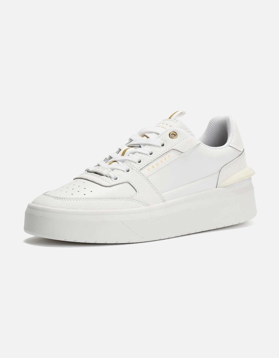 Endorsed Tennis Leather Men's White Trainers