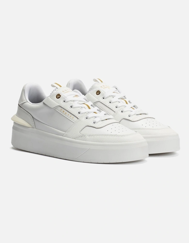 Endorsed Tennis Leather Men's White Trainers