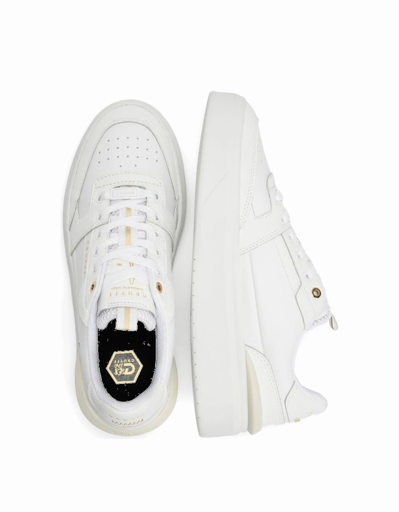 Endorsed Tennis Leather Men's White Trainers