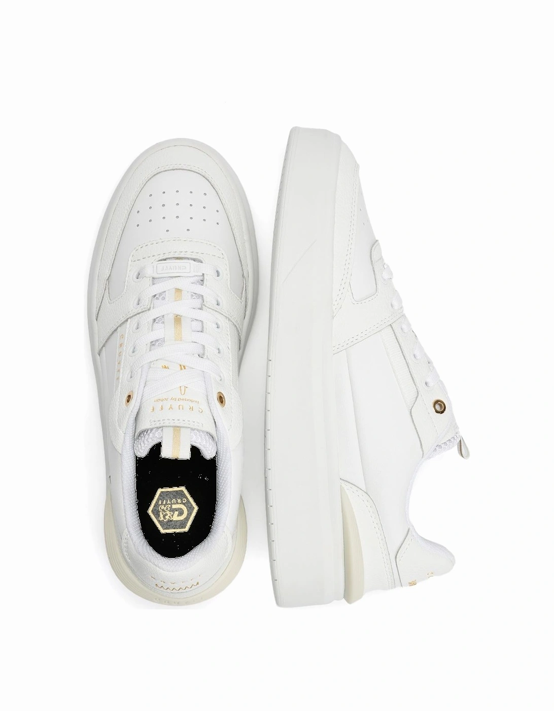 Endorsed Tennis Leather Men's White Trainers