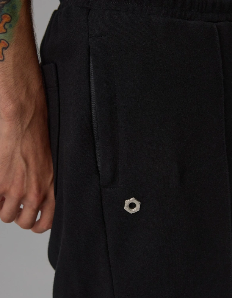 Leader Jersey Shorts - Black