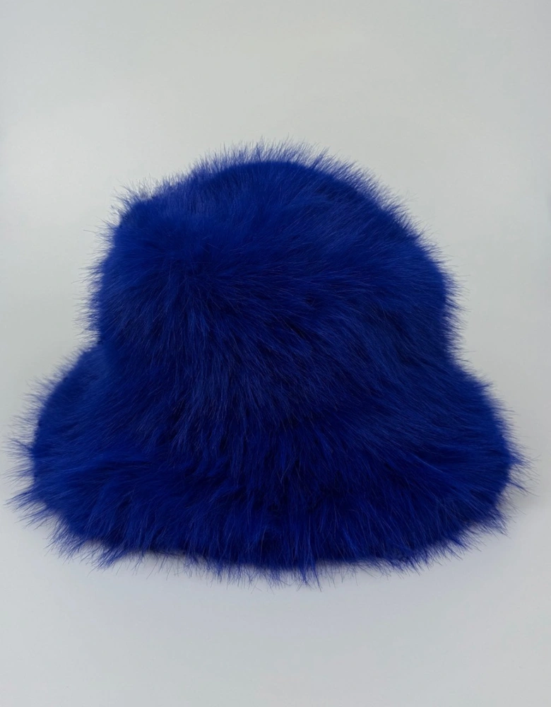 Blue Eco Bamboo Bucket Hat