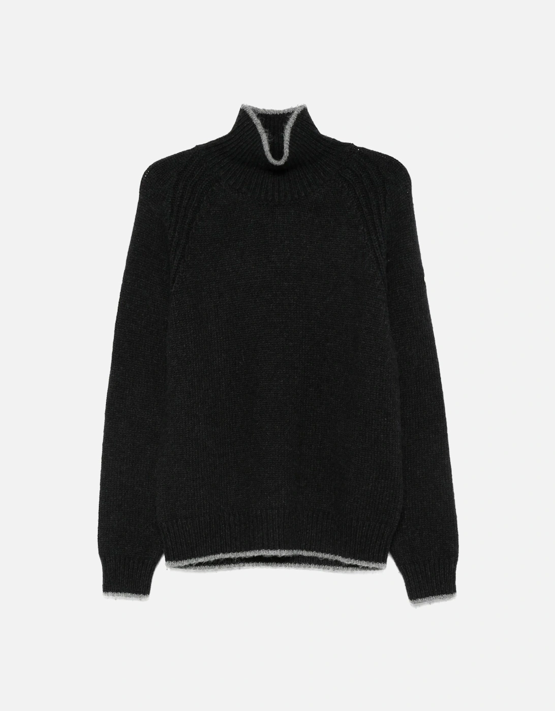 T Neck Sweater Black, 6 of 5