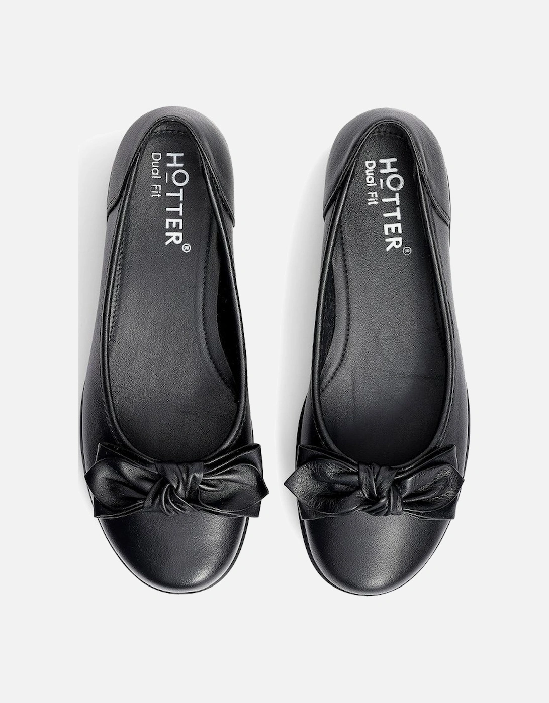 Jewel Womens Wide Ballet Pumps