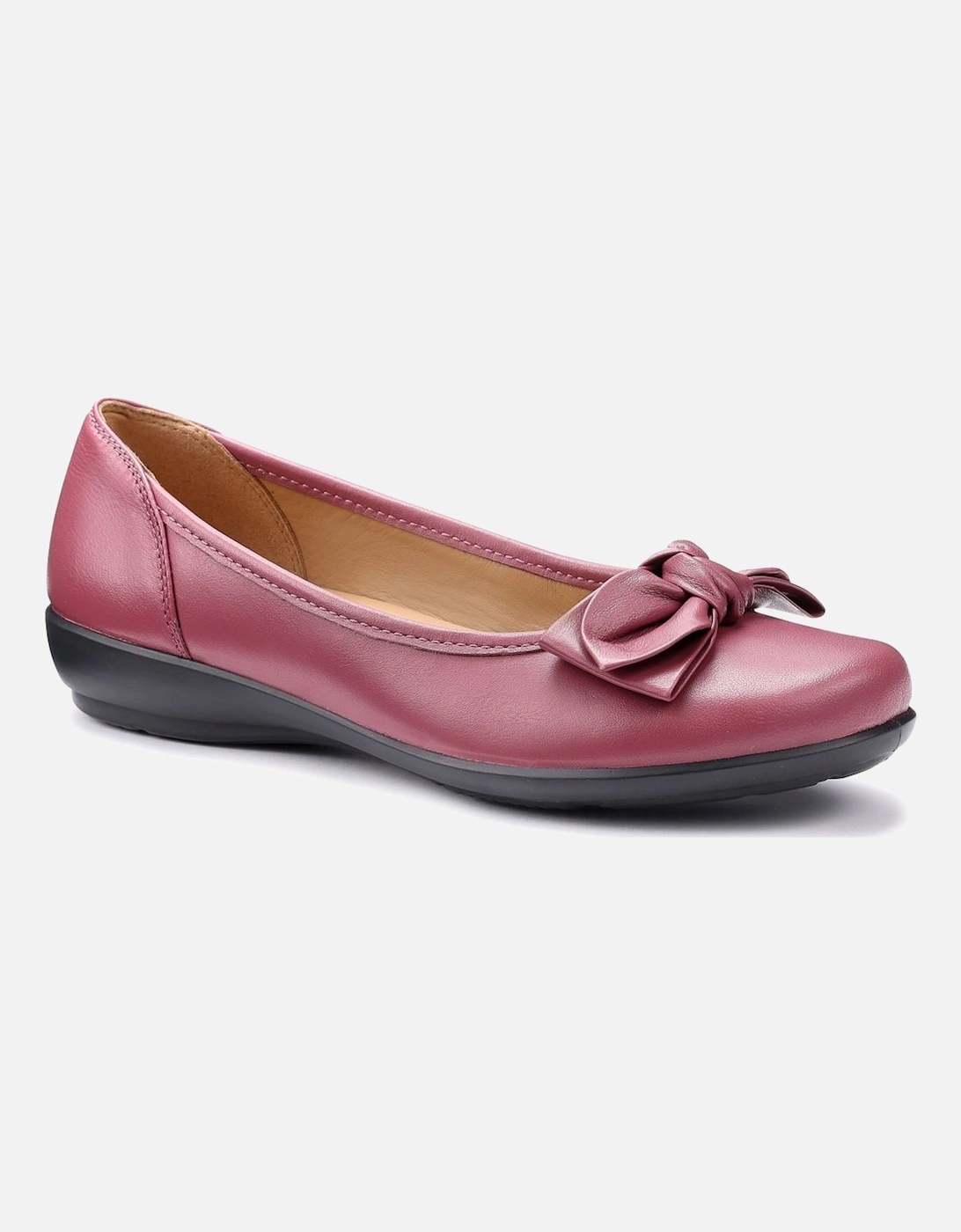Hotter Women's Jewel Womens Ballet Flats - Pink - Size: 7