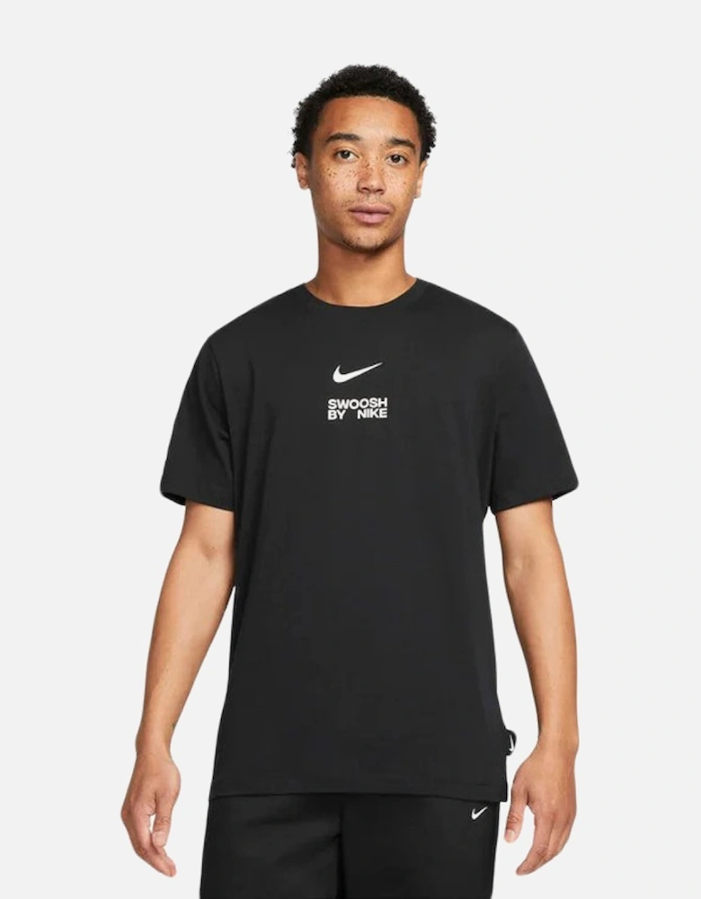 Swoosh by T-Shirt Black