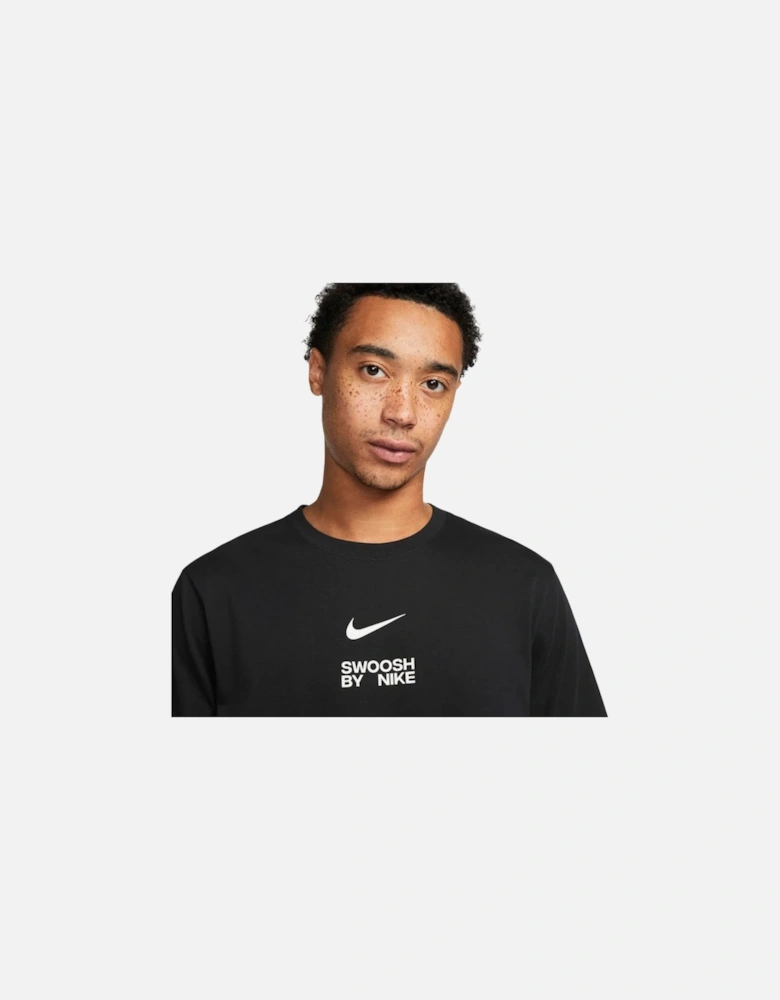 Swoosh by T-Shirt Black